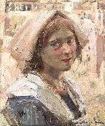 Alexander Ignatius Roche Italian Peasant Girl oil painting picture wholesale